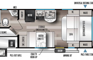 2022 Alta 2100MBH w/Bunks