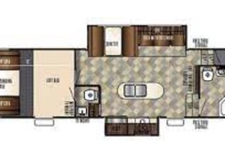 Vengeance Toyhauler Sleeps 7