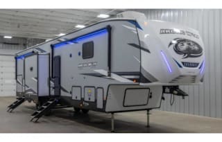 Bunk  House Set Up , Available 5th wheel hitch use