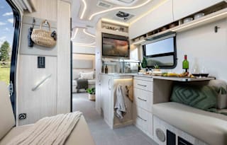 2024 Leisure Van 24 Rear Lounge