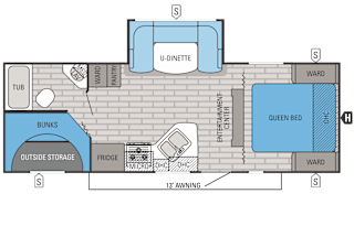 2015 Jayco White Hawk 25BHS