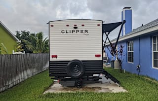 Cozy camper with the comforts of home