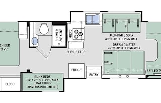 2013 Thor Four Winds 30D