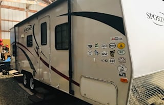 The KZ Sportsmen Forced Family Fun Bunkhouse