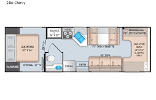 2022 Thor Motor Coach Chateau 28A
