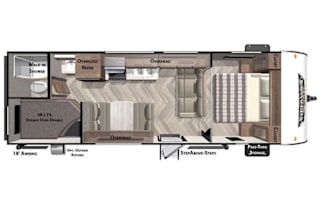 2022 Family Bunkhouse **Sleeps 9**