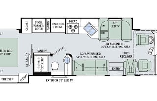 2016 Thor Motor Coach Palazzo 33.2