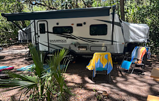 Tent Camper Magic with Full RV Comforts!