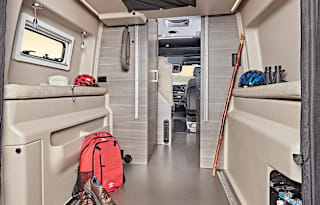 Mercedes Camper Van at San Diego's Mission Bay