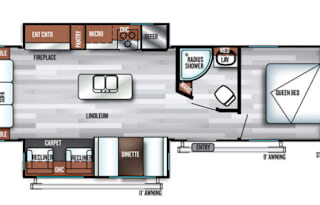 Spacious & Stylish Travel Trailer - Sleeps 5!