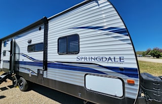 Lynn and Cassies Home Away from Home Camper.