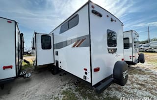 Brand new kid approved luxury travel trailer