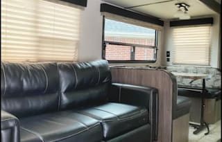 Minnie Blue is a 2018 Winnebago MinniePlus