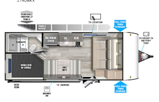 2023 Forest River RV Salem FSX 179DBKX