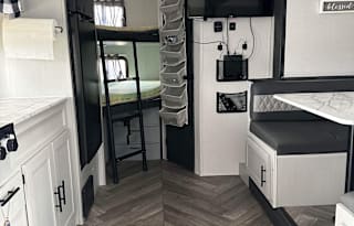 Easy tow small  family camper with slide out