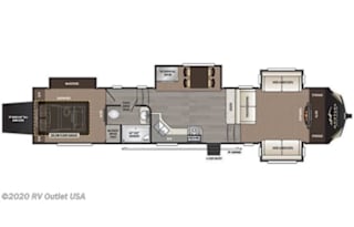 2020 Keystone Montana High Country Toy Hauler