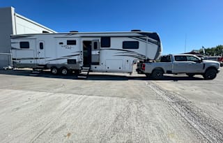 Corbin’s comfy camping