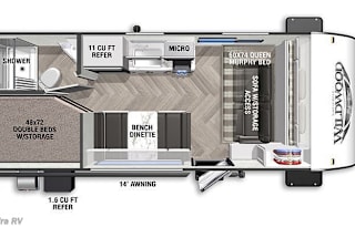 2022 Forest River RV Salem FSX 179DBK