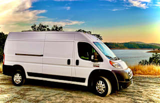 Vagabond Sunrise ~ Custom DIY Solar Van Freedom!