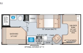 2020  Four Winds 23U $175/night