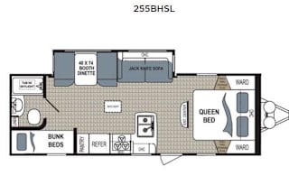 2017 Kodiak Express Ultralite 255BHSL