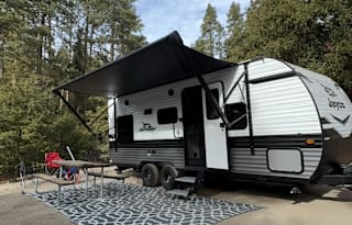 The Blues Jayco Trailer
