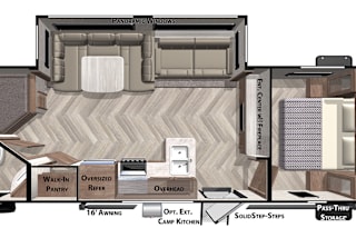 2020 Forest River RV Wildwood X-Lite 263BHXL