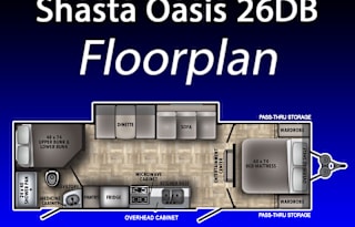 Shasta 26DB