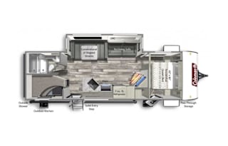 2022 Dutchmen RV Coleman Light 2755BH