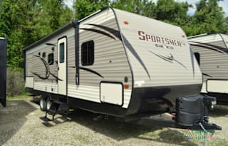 KZ Sportsmen family friendly bunkhouse Camper