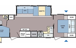 2020 Coleman lantern bunkhouse