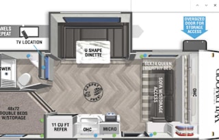 2022 Forest River RV Wildwood FSX 178BHSK