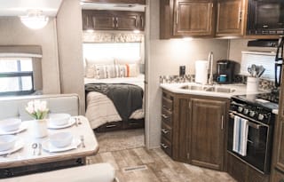 Glamping at its best in our 2019 Forest River RV Rockwood Ultra Lite 2706WS