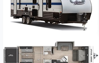"RIGGS" Family Friendly Camper and Toy Hauler