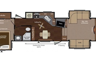 Helena - 2014 Keystone Montana 3850FL