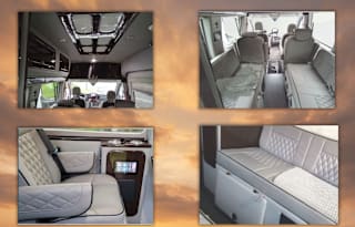 Our finest AWD Luxury Travel Van Seats 8 Sleeps 2