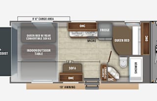 2019 Jayco Toy Hauler with patio -  Sleeps 6!