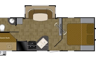 Family & Pet Friendly 28' Camper Near Campsites!