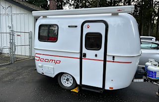 2023 Scamp 13 Foot remodeled layout