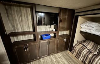 Feels like home!  XLARGE bunk room! All the space!