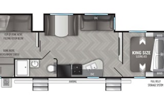 Sleeps 9 - Spacious 2021 Shadow Cruiser 325BHS
