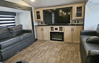 Teddy's kid friendly living room oasis RV rental