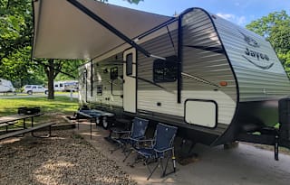 Jacob and Manda's home away from home.