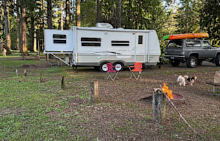 Betty's fully stocked, sleeps 6 and ready to go!