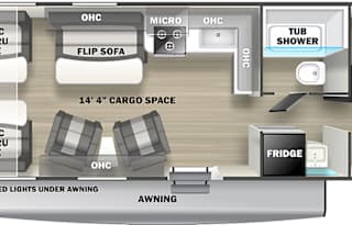 2022 Forest River RV Shockwave 25RQMX