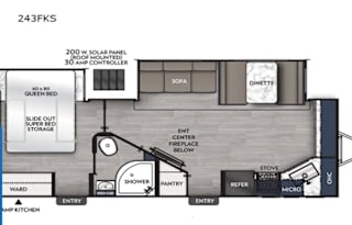 2024 Coachmen RV Apex Ultra-Lite 243FKS