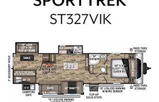 2021 Venture RV SportTrek 327VIK