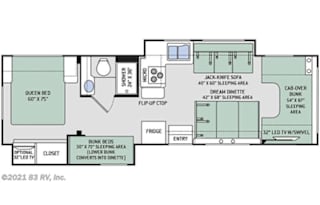 2019 Thor Motor Coach Four Winds 30D