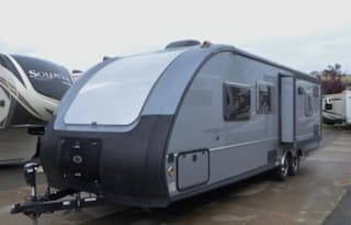 Rare Earthbound Travel Trailer