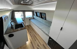 Custom High-Roof Ford E150 Conversion Van